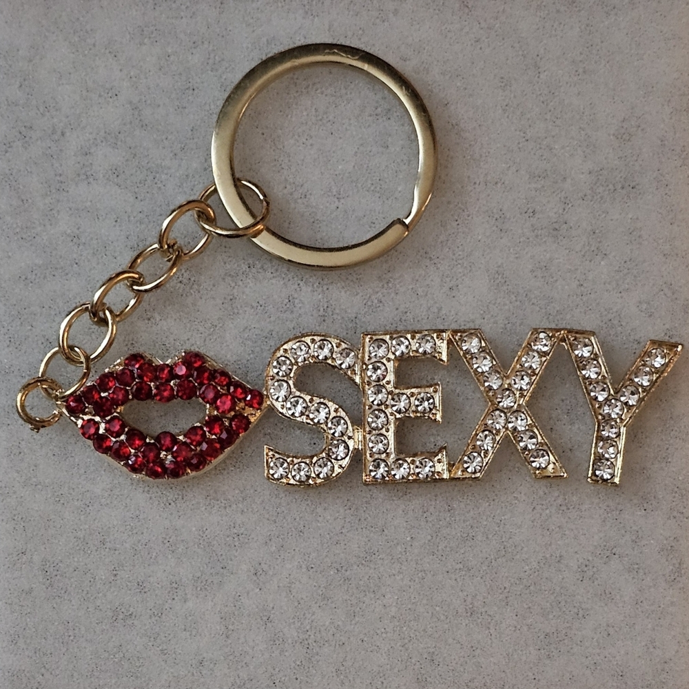 Keychain Gold Sexy